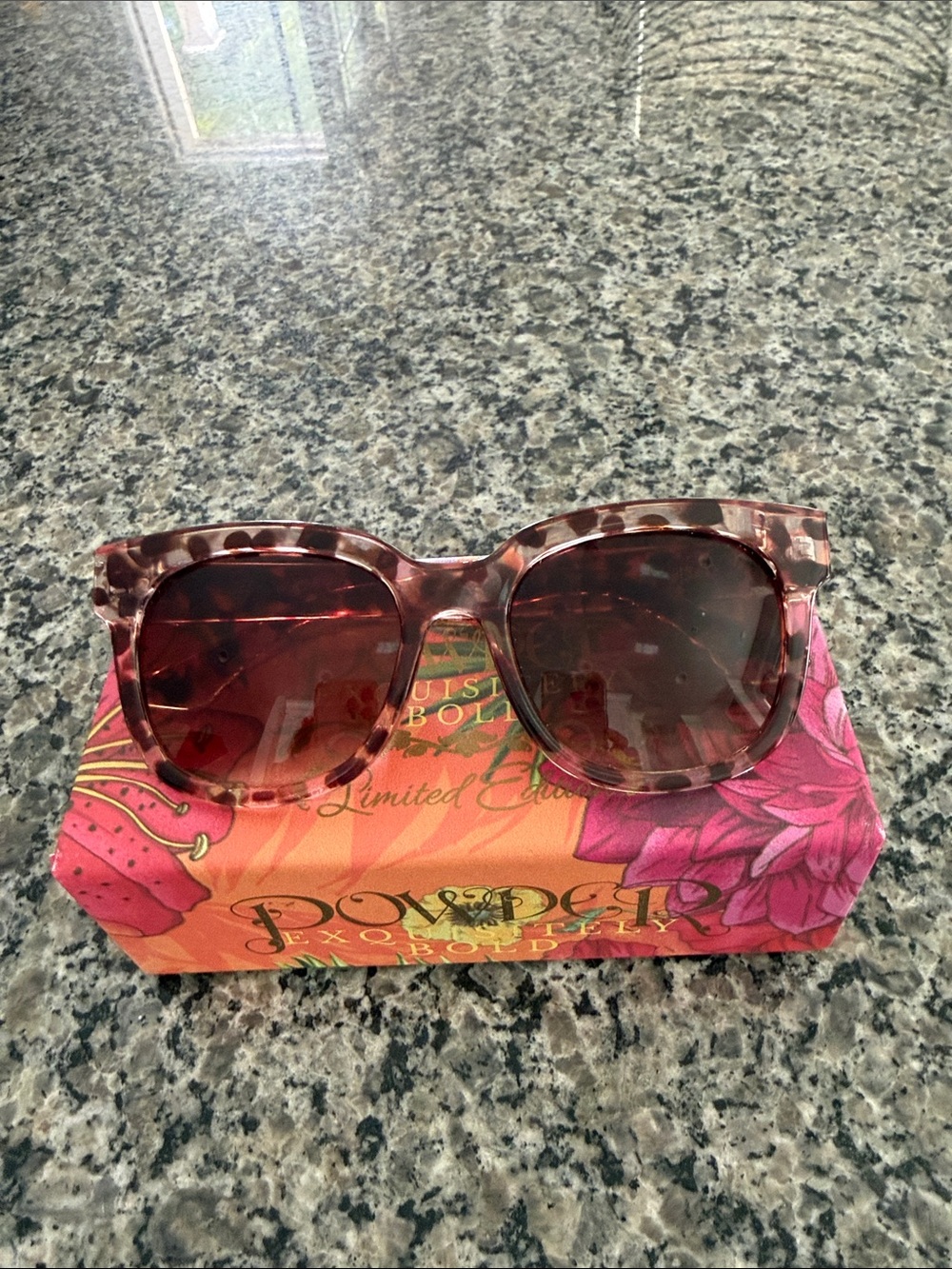 Powder Pink Tortoiseshell Sunglasses - Fashionable Statement Shades